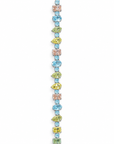 18.33 ct. Multi-Color Lab Diamond Bracelet