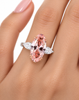 4.05 ct. Pink Lab-Grown Diamond Ring