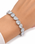 12.17ct.Diamond Tennis Bracelet