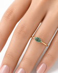 1.56 ct. Blue Lab Diamond Solitaire Ring