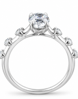 1.00 ct. Oval Lab Diamond Halo Ring