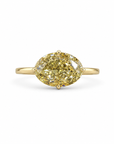 3.03 ct. Oval Lab Diamond Solitaire Ring