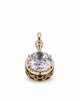 10.03 ct. White Oval Lab Diamond Pendant