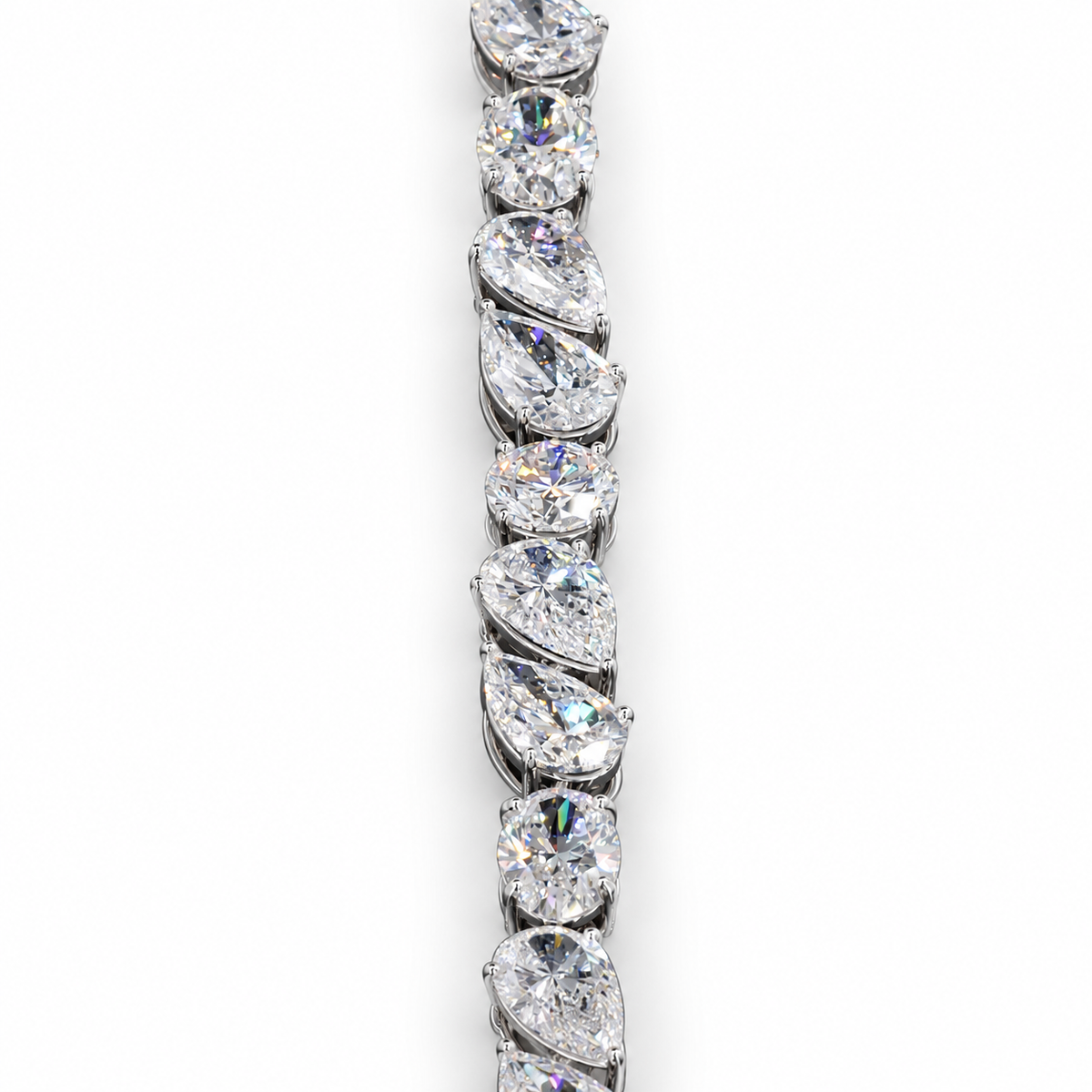 12.17ct.Diamond Tennis Bracelet