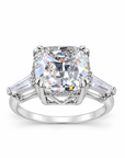 3.31 ct. Old Mine Cusion Lab Diamond Ring