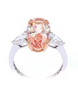 4.05 ct. Pink Lab-Grown Diamond Ring